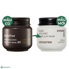 Mặt Nạ Innisfree Super Volcanic Pore Clay Mask 100ml - Se Khít Lỗ Chân Lông, Kiểm Soát Dầu, Sản Phẩm Chăm Sóc Da Hàn Quốc 2023