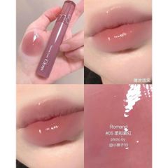 Son Thuần Chay Romand Glasting Gloss - Son Môi Dưỡng Ẩm Cao, Tinh Chất Dầu Thực Vật, Màu Sắc Tự Nhiên, Dành Cho Người Yêu Làm Đẹp