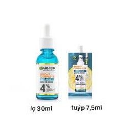 Serum Garnier Bright Complete Giảm Mụn & Mờ Thâm 30ml - Dưỡng Chất Chăm Sóc Da Dầu, Ngăn Ngừa Mụn Hiệu Quả