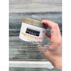 Kem Dưỡng Da Gold Bond Rough & Bumpy - Kem Trị Liệu Da Thô Ráp & Sần Sùi, Cung Cấp Độ Ẩm & Làm Mịn Da 226g