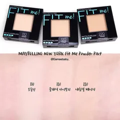 Phấn Phủ Maybelline Fit Me Matte Poreless Powder Mịn Lì Kiềm Dầu 8.5g