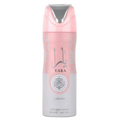 Xịt Khử Mùi Toàn Thân Lattafa Yara 200ml - Hương Hoa Quấn Quyện & Gỗ Sang Trọng Dành Cho Phái Nữ, Lưu Hương Lâu 8-12h
