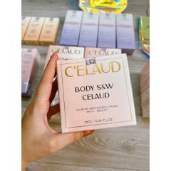 Kem Dưỡng Trắng Da BODY Celaud 180ml - Dưỡng Trắng Sâu, Cấp Ẩm, Chống Nắng, Công Nghệ Titan Nano, Phục Hồi Da Khô