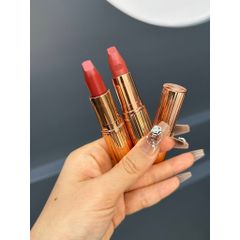 Son Môi Charlotte Tilbury WALK OF SHAME Đỏ Nâu - Matte Revolution - Chất Son Cao Cấp, Độ Bám Màu Tốt