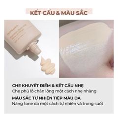 Kem Nâng Tone Chống Nắng Numbuzin No.3 Porcelain - SPF50, Base-skip Tone Up Beige, Dưỡng Da, Làm Sáng Màu và Che Khuyết Điểm 50ml