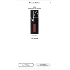 Son Kem Nars Powermatte Lip Pigment #American Woman - Chất Son Lì Mịn, Bền Màu Cao, Độ Che Phủ Tuyệt Đối, Phong Cách Thời Thượng