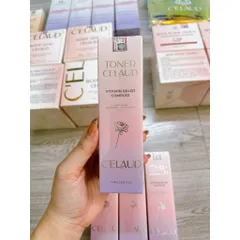 Toner Nước Hoa Hồng Celaud 100ml - Dưỡng Da, Cân Bằng Độ pH, Chống Kích Ứng, Dưỡng Ẩm, Làm Trắng, Se Khít Lỗ Chân Lông