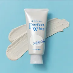[Date 9/26] Sữa Rửa Mặt Senka Perfect White Clay Đất Sét Trắng Làm Đều Màu Da 120g