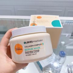Kem Ủ Tóc Olexrs - Hair Salon Collagen Complex Repair Mask 500ml - Phục Hồi Tóc Khô, Ngăn Gãy Rụng, Dưỡng Ẩm Mượt Mà