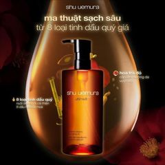 Dầu Tẩy Trang Shu Uemura Ultime8 Sublime Beauty 450ml - Giải Pháp Làm Sạch Dưỡng Ẩm Cho Làn Da Khô, Chính Hãng 100%