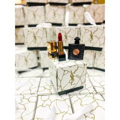 Bộ Sản Phẩm Làm Đẹp YSL: Nước Hoa Black Opium Gợi Cảm & Son Rouge Muse Sang Trọng - Quà Tặng Thời Trang Hấp Dẫn