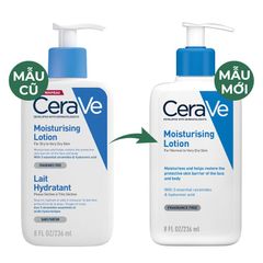 Sữa Dưỡng Ẩm Toàn Thân CeraVe Daily Moisturizing Lotion 473ml - Giúp Cấp Ẩm Và Phục Hồi Làn Da Nhạy Cảm, Phù Hợp Cho Mọi Lứa Tuổi