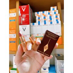 Son Charlotte Tilbury Matte Revolution Mini - Màu Pillow Talk 1.1gr, Lì nhưng Không Khô, Độ Bền Cao, Giữ Môi Mịn Màng, Làn Môi Đầy Đặn
