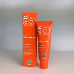 Kem Chống Nắng SVR Sun Secure Fluide SPF50+ Trong Suốt, Không Nhờn Rít - Bảo Vệ Da Nhạy Cảm, Chống Nước, Dưỡng Da Mịn Màng 50ml