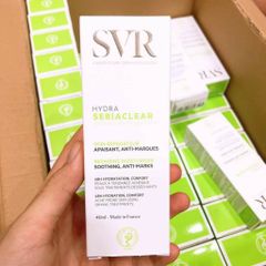 Kem Dưỡng Ẩm SVR Sebiaclear Hydra 40ml - Dưỡng ẩm, phục hồi da dầu mụn, giảm thâm, kiềm dầu hiệu quả cho làn da mịn màng