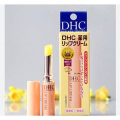 (Auth 100%) Son Dưỡng Môi DHC Lip Cream 1.5g - Hỗ Trợ Giảm Thâm, Dưỡng Ẩm, Khỏe Mọc - Chăm Sóc Môi Đẹp Tự Nhiên Cho Cả Nam Nữ