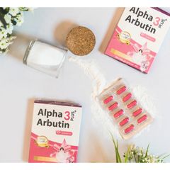 Viên Uống Trắng Da Alpha Arbutin Ban Đêm Thái Lan - Giúp Làm Trắng Da Nhanh Chóng, An Toàn Cho Mọi Loại Da - Vỉ 10 Viên