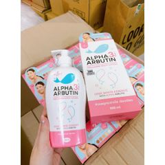 Sữa Dưỡng Thể Alpha Arbutin 3 Plus Collagen 500ml - Dưỡng Trắng Da, Tăng Độ Đàn Hồi Và Cấp Ẩm Sâu, Venus White Thái Lan