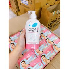 Sữa Dưỡng Thể Alpha Arbutin 3 Plus Collagen 500ml - Dưỡng Trắng Da, Tăng Độ Đàn Hồi Và Cấp Ẩm Sâu, Venus White Thái Lan