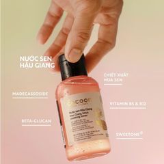 Nước Tẩy Trang Cocoon Hoa Hồng Cấp Ẩm 140ml - Dành Cho Da Nhạy Cảm, Làm Sạch Makeup Nhanh Chóng, Công Thức Thuần Chay