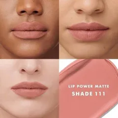 Son Môi Lì lâu Trôi Armani Beauty Lip Power - Mini 1.4g Màu 111 True Nude Pink, Dưỡng Ẩm, Lâu Trôi, Độ Bám Cao