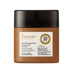 Sữa Chống Nắng Cocoon Chiết Xuất Bí Đao SPF50+ - Dạng Lỏng Thẩm Thấu Nhanh, Bảo Vệ Da Khỏi UVA/UVB - Phù Hợp Mọi Loại Da 50ml