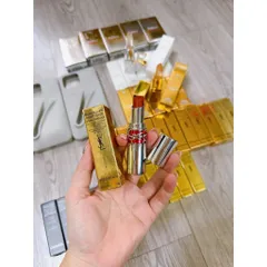Son YSL Rouge Volupte Candy Glaze 4 Nude Pleasure 3.2g - Màu Cam Đất