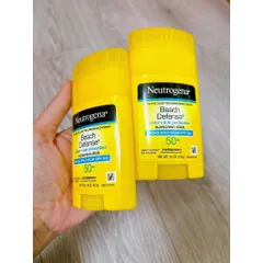 Thanh Lăn Kem Chống Nắng Neutrogena Beach Defense SPF50 - Bảo Vệ Da Chống Nắng Nước và Mồ Hôi 42g, Dành Cho Mùa Hè