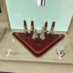 Set 2 Thỏi Son Prada Monochrome Soft Matte B103 Auburn & Son Dưỡng Môi Optimizing Care U00 - Làm Đẹp Sang Trọng & Thời Thượng