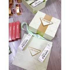 Set 2 Thỏi Son Prada Monochrome Soft Matte B103 Auburn & Son Dưỡng Môi Optimizing Care U00 - Làm Đẹp Sang Trọng & Thời Thượng
