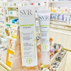 Gel Chấm Mụn SVR Sebiaclear Cicapeel 15ml - Giải Pháp Giảm Mụn Cho Da Nhạy Cảm, Làm Khô Mụn Hiệu Quả, Không Dầu