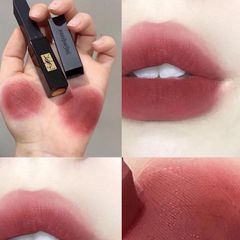 Son YSL Slim Velvet Radical Matte Lipstick - Son Lì Tông Hồng Đất - Độ Bám Màu Đến 8 Giờ - Phụ Kiện Làm Đẹp Xuất Sắc