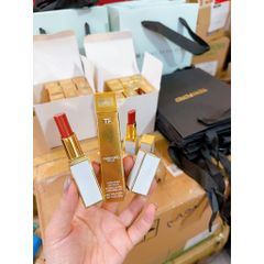 Son Tom Ford Ultra Shine 158 Ile Nue - Màu Cam Đào Dưỡng Môi Sang Trọng, Phù Hợp Mọi Tình Huống, Thỏi Son Cao Cấp
