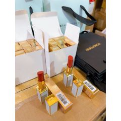 Son Tom Ford Ultra Shine 158 Ile Nue - Màu Cam Đào Dưỡng Môi Sang Trọng, Phù Hợp Mọi Tình Huống, Thỏi Son Cao Cấp