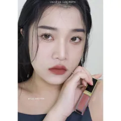 Son Kem Tom Ford Liquid Lip Luxe Matte 122 Smitten - Đỏ Đất Quyến Rũ Sang Chảnh, Chất Son Lì Mịn, Phù Hợp Mọi Tông Da