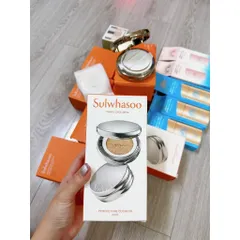 Phấn Nước Sulwhasoo Perfecting Cushion EX - Che Phủ Hoàn Hảo, Mỏng Nhẹ và Lâu Trôi, Trang Điểm Tự Nhiên Rạng Rỡ