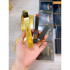 Son YSL The Slim Velvet Radical 314 Limitless Cinnabar Bản Giới Hạn – Đỏ Nâu Đất, Chất Lì Mịn, Bền Màu, SPF 15