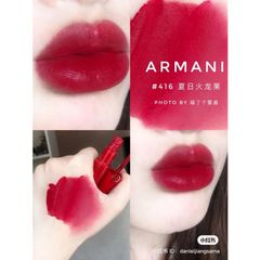 Son Kem Giorgio Armani Lip Maestro 416 Đỏ Hồng - Son Mịn, Lì 8 Giờ, Độ Che Phủ Hoàn Hảo - Đầu Tư Đẹp Tự Nhiên