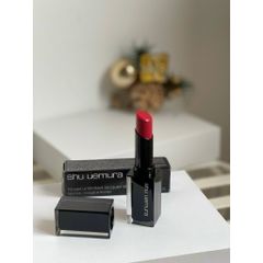 Son Shu Uemura Rouge Unlimited Amplified AM RD 163 - Son Môi Đỏ Tươi Siêu Lì, Thiết Kế Đẳng Cấp Nhật Bản, Dưỡng Môi Tuyệt Đỉnh
