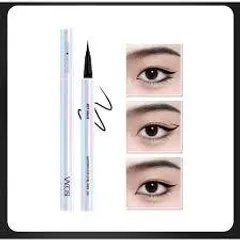 Bút Kẻ Mắt Nước Vacosi Waterproof Eyeliner 24H Không Lem - Chất Mực Đen & Nâu Tự Nhiên - Trang Điểm Đôi Mắt Hoàn Hảo