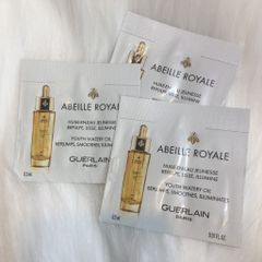 Sample guerlain abeille royale ( Serum Sữa Ong chúa + Dầu Dưỡng Watery Oil chống lão hoá )