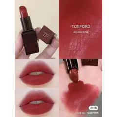 Son Tom Ford 02 Rose Petal - Son Lì Matte Limited Edition 3g Màu Đỏ Đất Sang Trọng, Quyến Rũ, Thiết Kế Tinh Tế