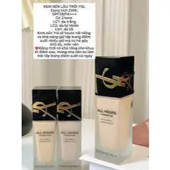 [Mini 12ml] Kem Nền YSL All Hours Foundation All Day Long Wear SPF 39/ PA+++  - LC 1 (Tone Sáng)