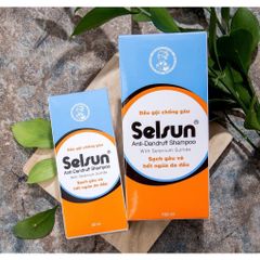 Dầu Gội Chống Gàu Selsun 100ml - Công Thức Hiệu Quả, Giảm Ngứa, An Toàn Cho Da Đầu Nhạy Cảm, Ngăn Ngừa Gàu, Chăm Sóc Tóc Mềm Mại