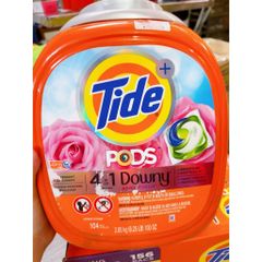 [10 Viên] Viên Giặt Xả Tide Pods 4 Trong 1 Hương Downy - Giải Pháp Giặt Tẩy Tiện Lợi, Làm Sạch, Khử Mùi, Bảo Vệ Vải Mỹ