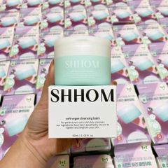 Sáp Tẩy Trang Vegan SHHOM 60ml - Cleansing Balm Mềm Mịn, Tẩy Trang Hiệu Quả, Phù Hợp Da Nhạy Cảm, Giữ Độ Ẩm Mượt Mà