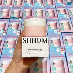 Sáp Tẩy Trang Vegan SHHOM 60ml - Cleansing Balm Mềm Mịn, Tẩy Trang Hiệu Quả, Phù Hợp Da Nhạy Cảm, Giữ Độ Ẩm Mượt Mà