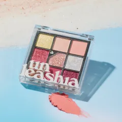 Bảng Mắt 9 Ô UNLEASHIA Cool-Tone Đặc Sắc 7.6g - Phấn Nhũ Sáng, Màu Chất Lượng Cao, Trang Điểm Nổi Bật