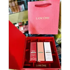 Set 3 Son Thỏi Lì Lancôme Limited Edition 2023 Họa Tiết Trái Tim - Chất Son Mịn, Bám Màu Lâu, Thiết Kế Sang Trọng