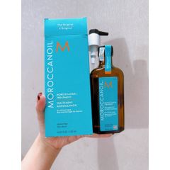 Tinh Dầu Moroccanoil Phục Hồi Tóc Hư Tổn 100ml - Dưỡng Ẩm & Làm Bóng Tóc Bằng Dầu Argan, Không Chứa Độc Tố, Hương Hổ Phách Ngọt Ngào